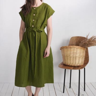 Linen mom, maternity dress - LIMPOPO