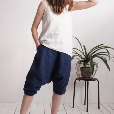 Baggy harem pants, hippie clothing - IRTYSH