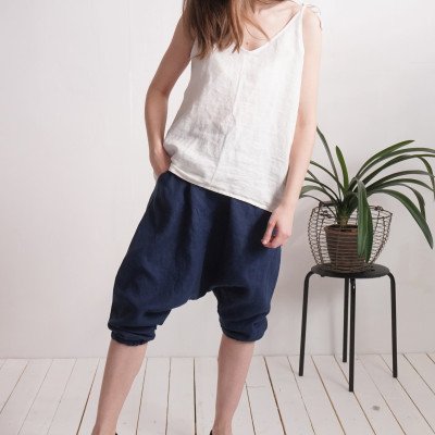 Baggy harem pants, hippie clothing - IRTYSH