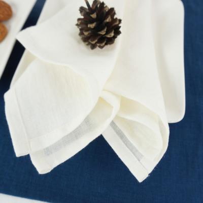 Lina salvešu komplekts, dabīgas lina salvetes